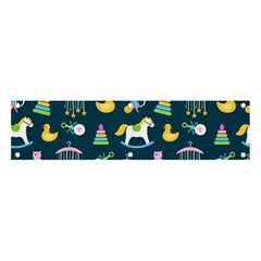 Cute Babies Toys Seamless Pattern Banner And Sign 4  X 1  by pakminggu