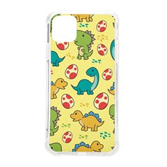 Seamless Pattern With Cute Dinosaurs Character Iphone 11 Pro Max 6 5 Inch Tpu Uv Print Case by pakminggu