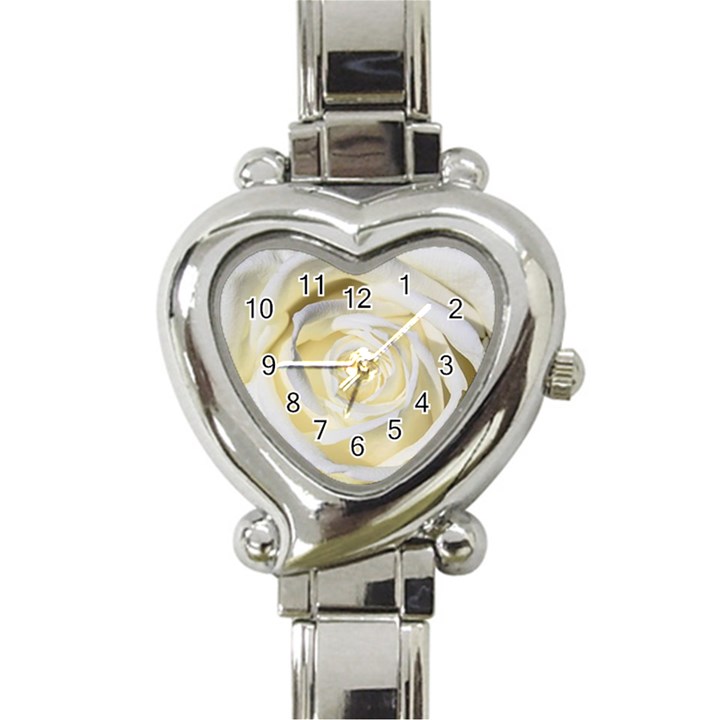 White Roses Flowers Plant Romance Blossom Bloom Nature Flora Petals Heart Italian Charm Watch