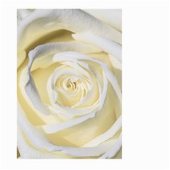 White Roses Flowers Plant Romance Blossom Bloom Nature Flora Petals Large Garden Flag (two Sides) by pakminggu