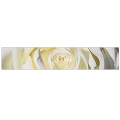 White Roses Flowers Plant Romance Blossom Bloom Nature Flora Petals Large Premium Plush Fleece Scarf  by pakminggu