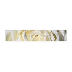 White Roses Flowers Plant Romance Blossom Bloom Nature Flora Petals Premium Plush Fleece Scarf (mini) by pakminggu