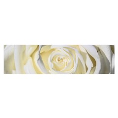 White Roses Flowers Plant Romance Blossom Bloom Nature Flora Petals Oblong Satin Scarf (16  X 60 ) by pakminggu