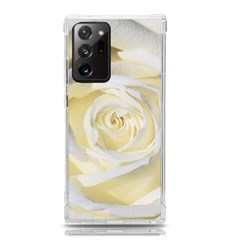 White Roses Flowers Plant Romance Blossom Bloom Nature Flora Petals Samsung Galaxy Note 20 Ultra Tpu Uv Case by pakminggu