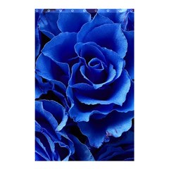 Blue Roses Flowers Plant Romance Blossom Bloom Nature Flora Petals Shower Curtain 48  X 72  (small)  by pakminggu