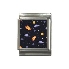 Cosmos Rockets Spaceships Ufos Italian Charm (13mm) by pakminggu