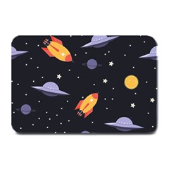 Cosmos Rockets Spaceships Ufos Plate Mats by pakminggu