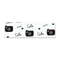 Cute Cameras Doodles Hand Drawn Sticker Bumper (10 Pack) by pakminggu