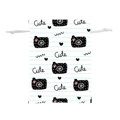 Cute Cameras Doodles Hand Drawn Lightweight Drawstring Pouch (s) by pakminggu