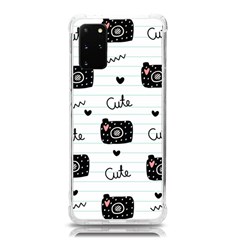 Cute Cameras Doodles Hand Drawn Samsung Galaxy S20plus 6 7 Inch Tpu Uv Case by pakminggu