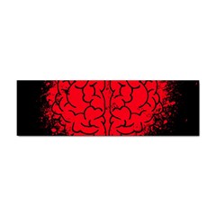 Heart Brain Mind Psychology Doubt Sticker (bumper) by pakminggu