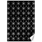 Snowflakes Background Pattern Canvas 20  x 30  19.62 x28.9  Canvas - 1