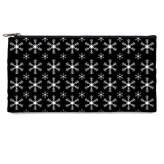 Snowflakes Background Pattern Pencil Case