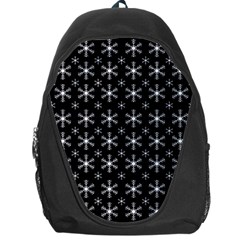 Snowflakes Background Pattern Backpack Bag