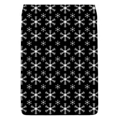 Snowflakes Background Pattern Removable Flap Cover (S)