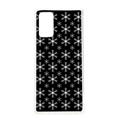 Snowflakes Background Pattern Samsung Galaxy Note 20 Tpu Uv Case by pakminggu