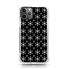 Snowflakes Background Pattern iPhone 11 Pro 5.8 Inch TPU UV Print Case