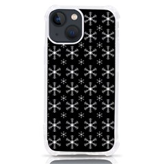 Snowflakes Background Pattern iPhone 13 mini TPU UV Print Case