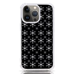 Snowflakes Background Pattern iPhone 13 Pro TPU UV Print Case