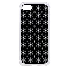 Snowflakes Background Pattern Iphone Se by pakminggu