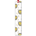 Lion Heads Pattern Design Doodle Large Book Marks Front