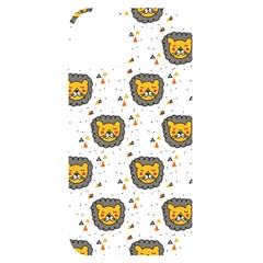 Lion Heads Pattern Design Doodle Iphone 14 Black Uv Print Case by pakminggu