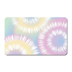 Tie Dye Pattern Colorful Design Magnet (rectangular) by pakminggu