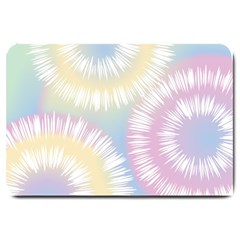 Tie Dye Pattern Colorful Design Large Doormat by pakminggu