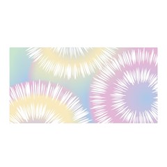 Tie Dye Pattern Colorful Design Satin Wrap 35  X 70  by pakminggu