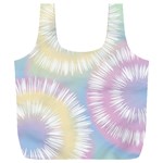 Tie Dye Pattern Colorful Design Full Print Recycle Bag (XXL) Back