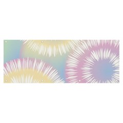 Tie Dye Pattern Colorful Design Banner And Sign 8  X 3  by pakminggu