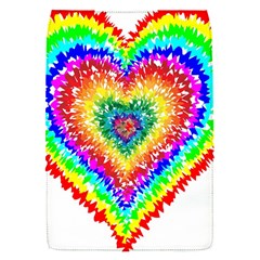 Tie Dye Heart Colorful Prismatic Removable Flap Cover (s) by pakminggu