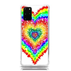 Tie Dye Heart Colorful Prismatic Samsung Galaxy S20plus 6 7 Inch Tpu Uv Case by pakminggu