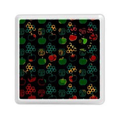 Apples Honey Honeycombs Pattern Memory Card Reader (square) by pakminggu