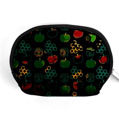 Apples Honey Honeycombs Pattern Accessory Pouch (medium) by pakminggu