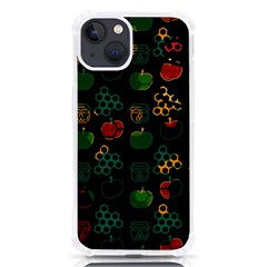 Apples Honey Honeycombs Pattern Iphone 13 Tpu Uv Print Case by pakminggu