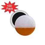 Beer Foam Bubbles Alcohol Glass 1.75  Magnets (100 pack)  Front