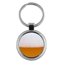 Beer Foam Bubbles Alcohol Glass Key Chain (round) by pakminggu