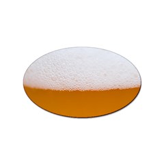 Beer Foam Bubbles Alcohol Glass Sticker Oval (10 Pack) by pakminggu