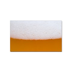 Beer Foam Bubbles Alcohol Glass Sticker Rectangular (100 Pack) by pakminggu