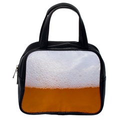 Beer Foam Bubbles Alcohol Glass Classic Handbag (one Side) by pakminggu