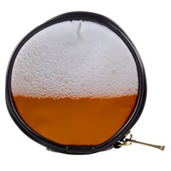 Beer Foam Bubbles Alcohol Glass Mini Makeup Bag by pakminggu