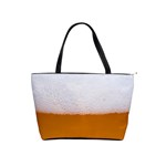 Beer Foam Bubbles Alcohol Glass Classic Shoulder Handbag Front