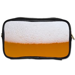 Beer Foam Bubbles Alcohol Glass Toiletries Bag (one Side) by pakminggu