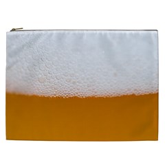 Beer Foam Bubbles Alcohol Glass Cosmetic Bag (xxl) by pakminggu