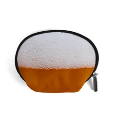 Beer Foam Bubbles Alcohol Glass Accessory Pouch (small) by pakminggu