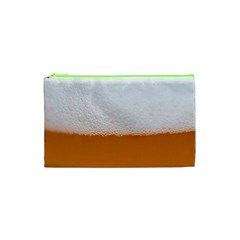 Beer Foam Bubbles Alcohol Glass Cosmetic Bag (xs) by pakminggu