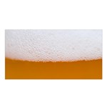 Beer Foam Bubbles Alcohol Glass Satin Shawl 45  x 80  Front