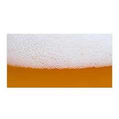 Beer Foam Bubbles Alcohol Glass Satin Wrap 35  X 70  by pakminggu