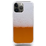 Beer Foam Bubbles Alcohol Glass iPhone 13 Pro Max TPU UV Print Case Front